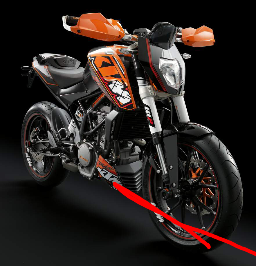 Ktm 125 store duke 125cc